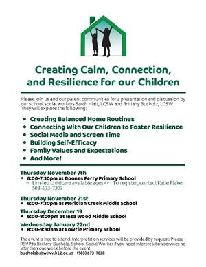 Creating Calm 